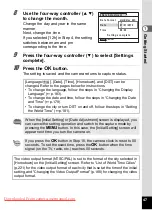 Preview for 49 page of Pentax OPTIO VS20 Operating Manual