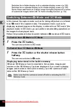 Preview for 56 page of Pentax OPTIO VS20 Operating Manual