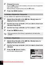 Preview for 118 page of Pentax OPTIO VS20 Operating Manual