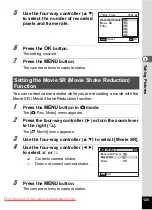 Preview for 127 page of Pentax OPTIO VS20 Operating Manual