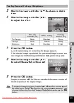 Preview for 163 page of Pentax OPTIO VS20 Operating Manual