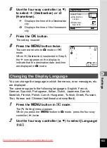 Preview for 185 page of Pentax OPTIO VS20 Operating Manual