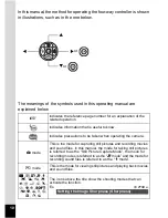 Preview for 12 page of Pentax Optio W10 Operating Manual