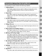 Preview for 13 page of Pentax Optio W10 Operating Manual