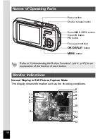 Preview for 20 page of Pentax Optio W10 Operating Manual