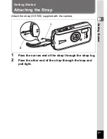 Preview for 23 page of Pentax Optio W10 Operating Manual