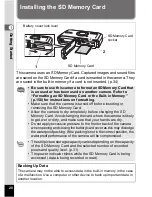 Preview for 30 page of Pentax Optio W10 Operating Manual