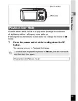 Preview for 37 page of Pentax Optio W10 Operating Manual