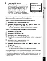 Preview for 39 page of Pentax Optio W10 Operating Manual