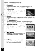 Preview for 56 page of Pentax Optio W10 Operating Manual