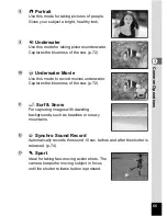 Preview for 57 page of Pentax Optio W10 Operating Manual