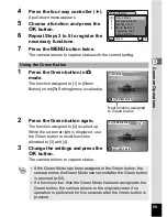 Preview for 61 page of Pentax Optio W10 Operating Manual