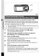 Preview for 74 page of Pentax Optio W10 Operating Manual