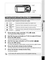 Preview for 77 page of Pentax Optio W10 Operating Manual