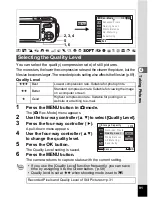 Preview for 93 page of Pentax Optio W10 Operating Manual