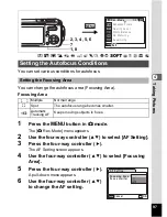 Preview for 99 page of Pentax Optio W10 Operating Manual