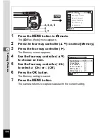 Preview for 106 page of Pentax Optio W10 Operating Manual