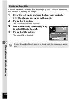 Preview for 126 page of Pentax Optio W10 Operating Manual