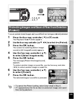 Preview for 131 page of Pentax Optio W10 Operating Manual