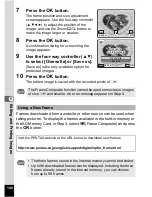 Preview for 142 page of Pentax Optio W10 Operating Manual