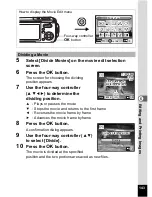 Preview for 145 page of Pentax Optio W10 Operating Manual