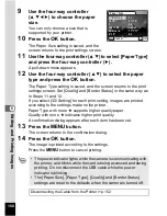 Preview for 152 page of Pentax Optio W10 Operating Manual