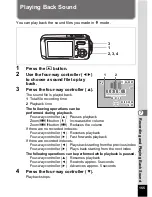 Preview for 157 page of Pentax Optio W10 Operating Manual