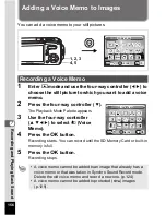 Preview for 158 page of Pentax Optio W10 Operating Manual