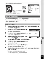 Preview for 165 page of Pentax Optio W10 Operating Manual