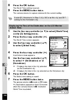 Preview for 168 page of Pentax Optio W10 Operating Manual