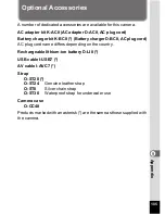 Preview for 187 page of Pentax Optio W10 Operating Manual