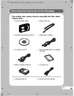 Preview for 11 page of Pentax Optio W80 - Optio W80 - Digital Camera Quick Manual