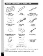 Предварительный просмотр 24 страницы Pentax Optio WG-1 GPS Gray Operating Manual