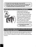 Preview for 20 page of Pentax Optio WS80 Black and Orange (Spanish) Manual De Instrucciones