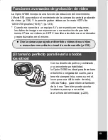 Preview for 21 page of Pentax Optio WS80 Black and Orange (Spanish) Manual De Instrucciones