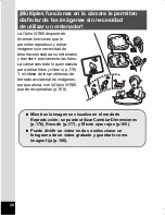 Preview for 22 page of Pentax Optio WS80 Black and Orange (Spanish) Manual De Instrucciones