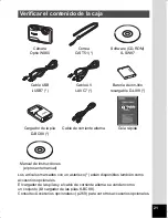 Preview for 23 page of Pentax Optio WS80 Black and Orange (Spanish) Manual De Instrucciones