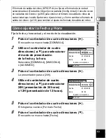 Preview for 55 page of Pentax Optio WS80 Black and Orange (Spanish) Manual De Instrucciones