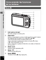 Preview for 60 page of Pentax Optio WS80 Black and Orange (Spanish) Manual De Instrucciones