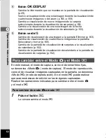 Preview for 64 page of Pentax Optio WS80 Black and Orange (Spanish) Manual De Instrucciones