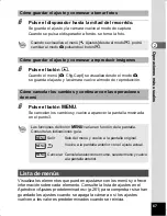 Preview for 69 page of Pentax Optio WS80 Black and Orange (Spanish) Manual De Instrucciones