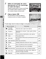 Preview for 80 page of Pentax Optio WS80 Black and Orange (Spanish) Manual De Instrucciones