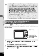 Preview for 84 page of Pentax Optio WS80 Black and Orange (Spanish) Manual De Instrucciones