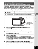 Preview for 91 page of Pentax Optio WS80 Black and Orange (Spanish) Manual De Instrucciones