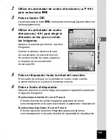 Preview for 111 page of Pentax Optio WS80 Black and Orange (Spanish) Manual De Instrucciones