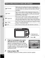 Preview for 116 page of Pentax Optio WS80 Black and Orange (Spanish) Manual De Instrucciones