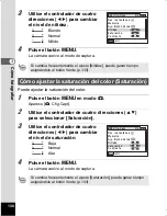 Preview for 132 page of Pentax Optio WS80 Black and Orange (Spanish) Manual De Instrucciones