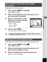 Preview for 133 page of Pentax Optio WS80 Black and Orange (Spanish) Manual De Instrucciones