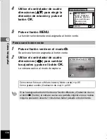 Preview for 136 page of Pentax Optio WS80 Black and Orange (Spanish) Manual De Instrucciones