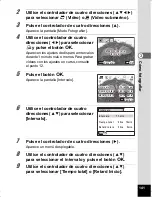 Preview for 143 page of Pentax Optio WS80 Black and Orange (Spanish) Manual De Instrucciones